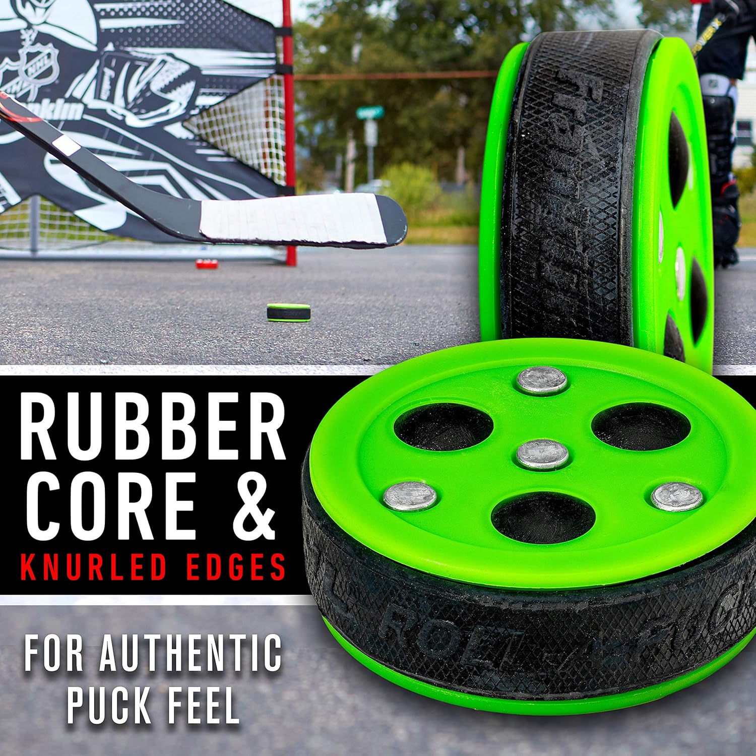 Franklin Sports NHL Roll-A-Puck image number 1