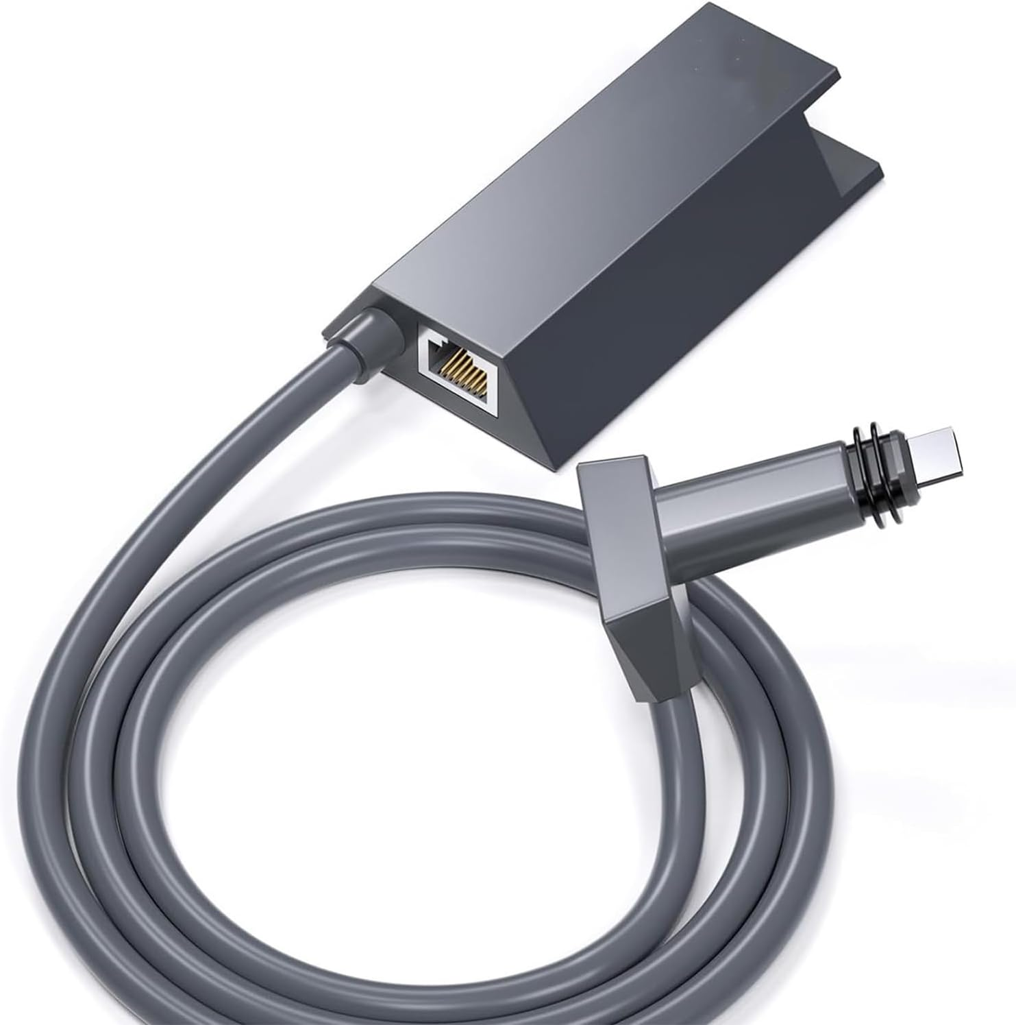 Ethernet Adapter for Gen 2, Rectangular Satellite V2 Ethernet Adapter, to RJ45 Gigabit Ethernet Network Adapter Cable, Satellite Internet Connector