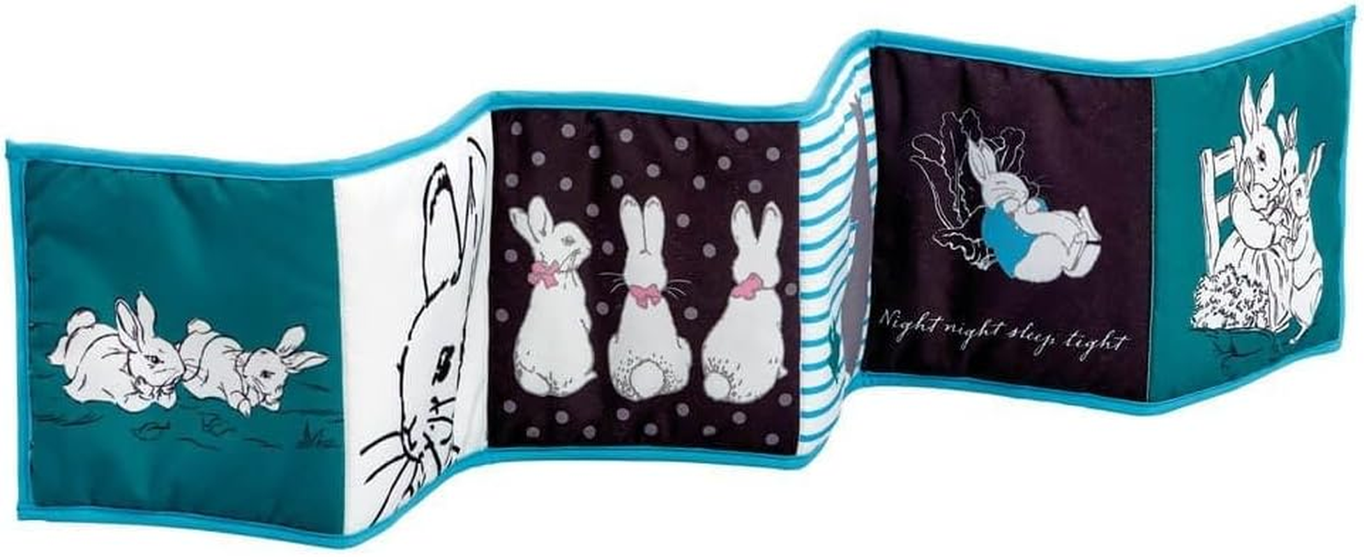 Beatrix Potter Peter Rabbit Unfold & Discover Soft Book Activity Toy image number 3