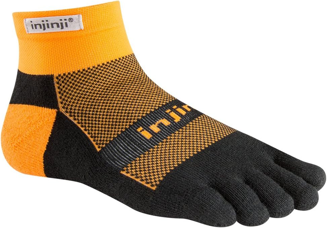 Injinji Men'S Trail Midweight Mini Crew Toesocks image number 5