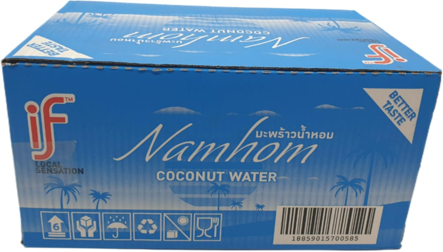 IF 100% Namhom Coconut Water 350Mlx24 Carton