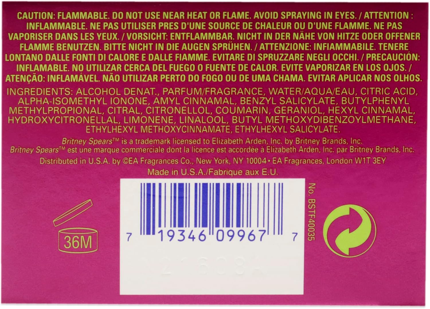 Britney Spears Fantasy for Women 1 Oz EDP Spray