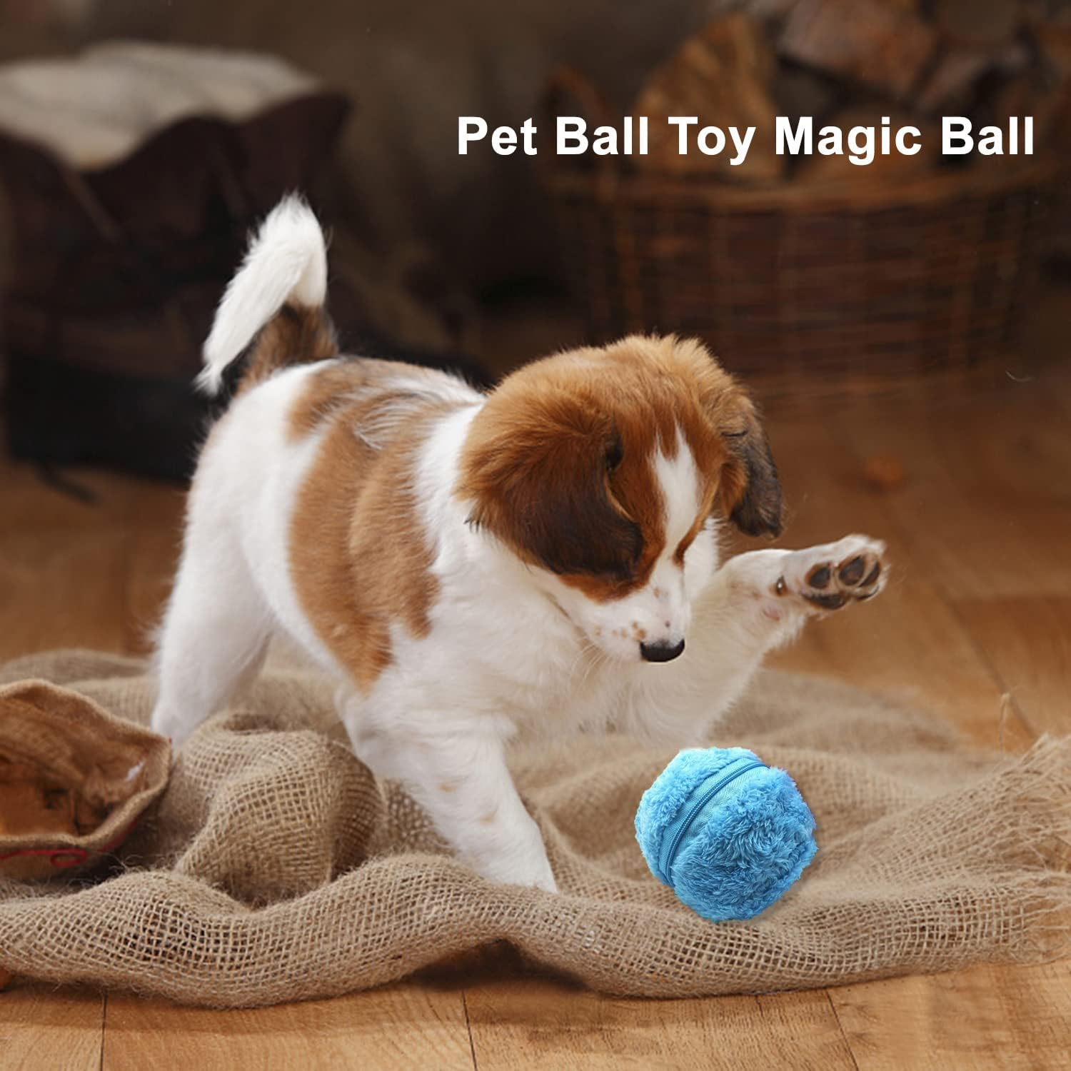 Yumsur Active Rolling Ball Dog, Self-Rolling Ball Dog, Electric Ball, Dog, Interactive Toy Cat Ball image number 2