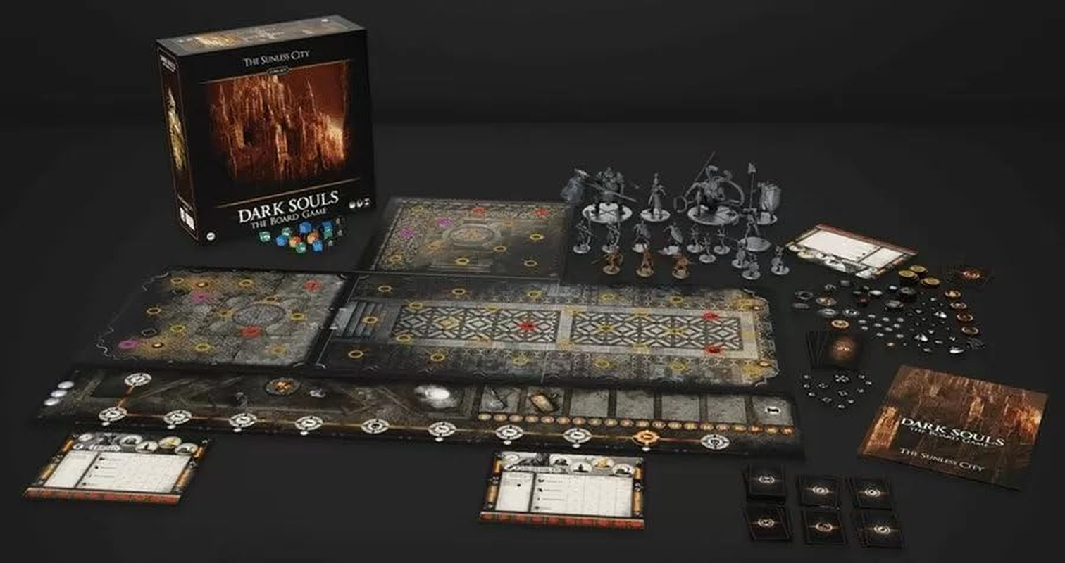 Steamforged Games the Sunless City Core Set Dark Souls Board Game image number 2