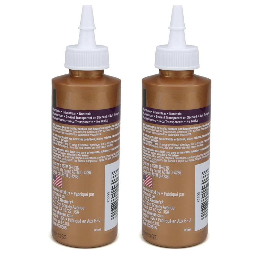 All-Purpose Tacky Glue &ndash; Premium Adhesive for Crafts, Hobbies, and Household Repairs (2 Pack)