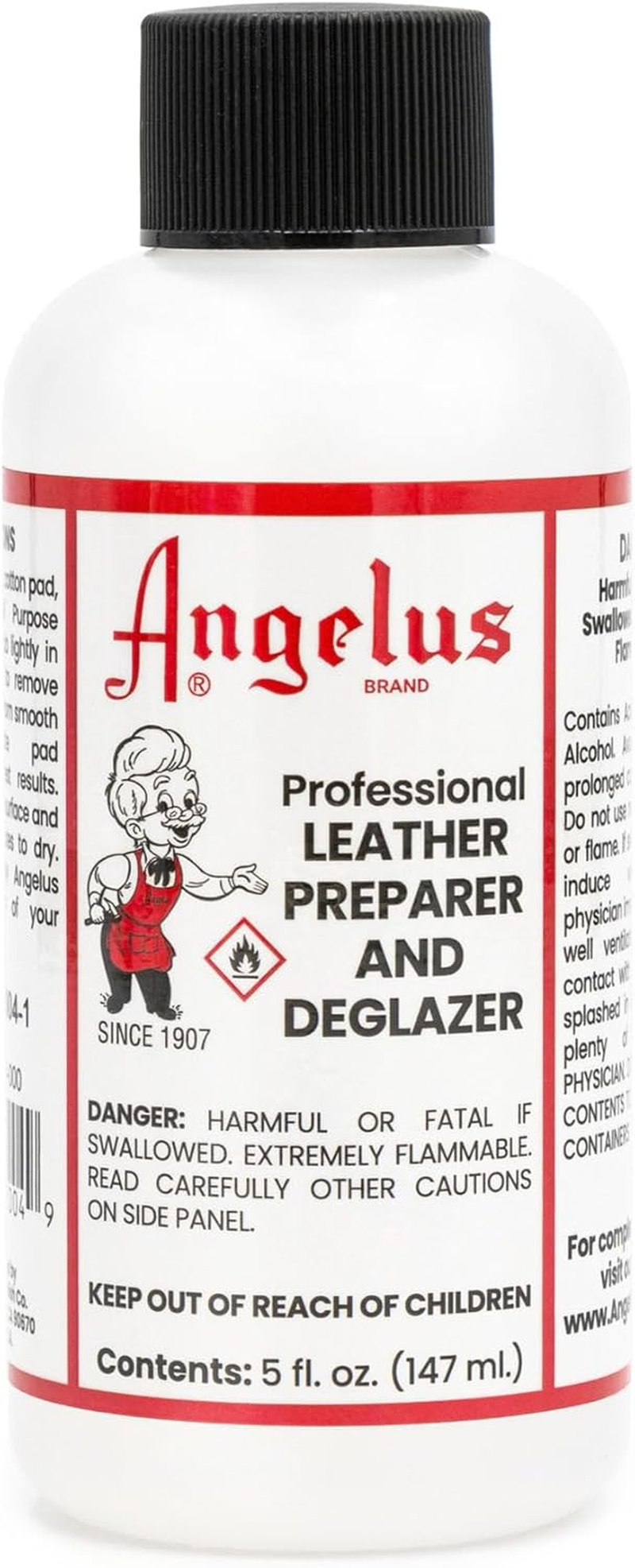 Angelus Leather Preparer & Deglazer 5 Oz image number 4