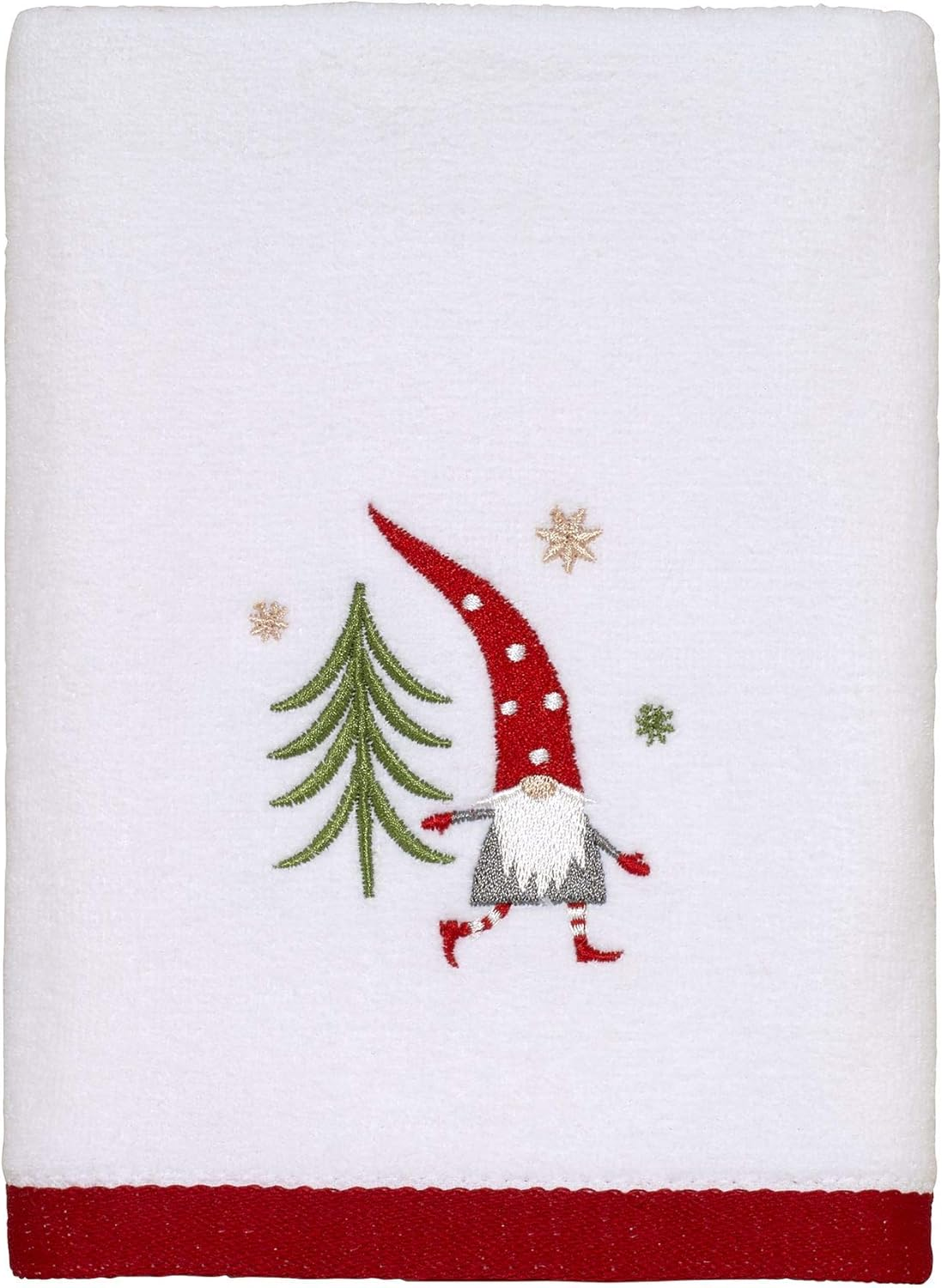 Avanti Linens - Fingertip Towels, Soft & Absorbent Cotton, Set of 2 (Gnomes Walk Collection) image number 2