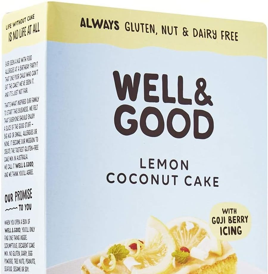 Well & Good Lemon Coco Cake Mix 475 G image number 1