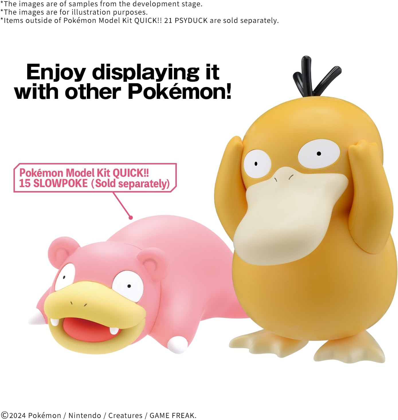 BANDAI Hobby KIT Pokemon Model Kit Quick!! 21 Psyduck image number 1