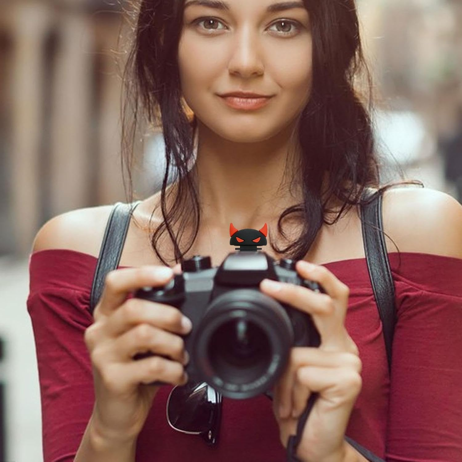 Camera Hot Shoe Cover - Protective Hot Shoe Cap for DSLR Cameras, Camera Accessory | Durable Camera Shoe Protector, Hot Shoe Cover, Weatherproof DSLR Cap, Flash Mount Protection image number 3