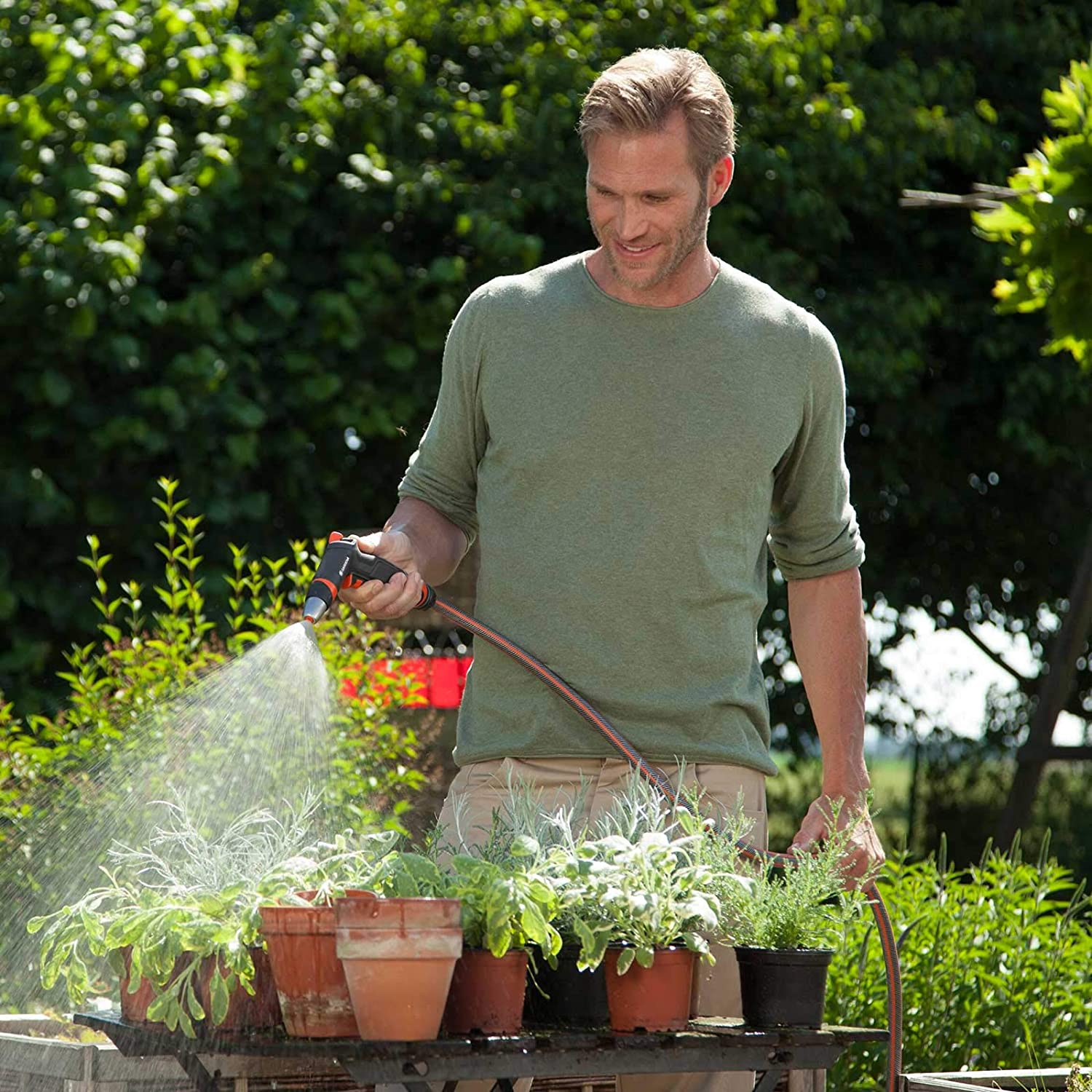 Gardena Premium Superflex Hose 13Mm X 15M Fitted