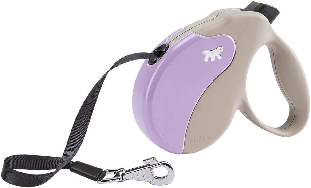 Retractable Dog Lead AMIGO TAPE S, Extending Tape, 5 M, Max 15 Kg, Red