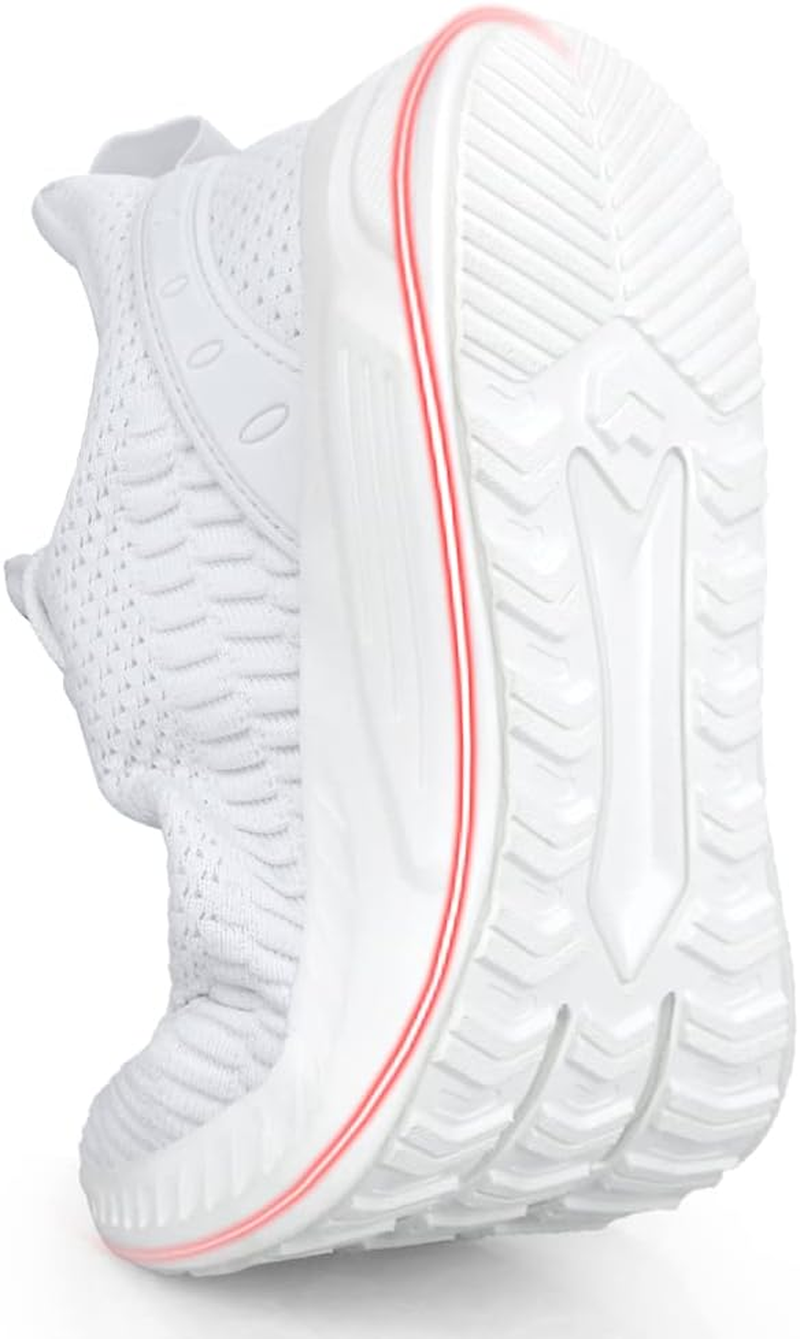 Feethit Womens Non Slip Tennis Walking Shoes Lightweight Running Shoes Breathable Workout Gym Sneakers