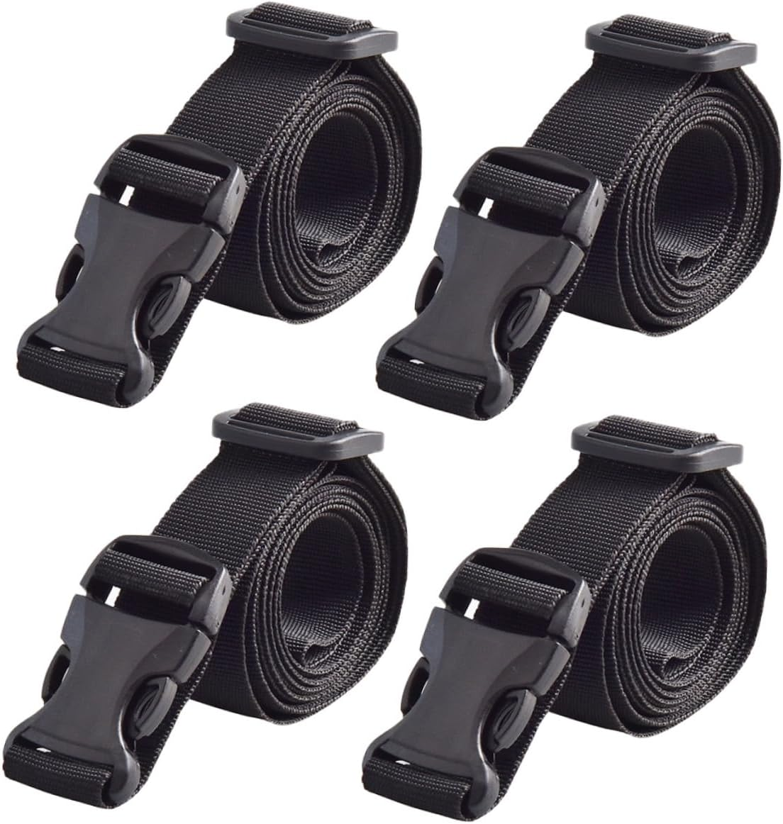 TOGEVAL 12Pcs Practical Outdoor Luggage Tie down Straps Luggage Straps for Suitcases Tie down Belt Lashing Fastening image number 6