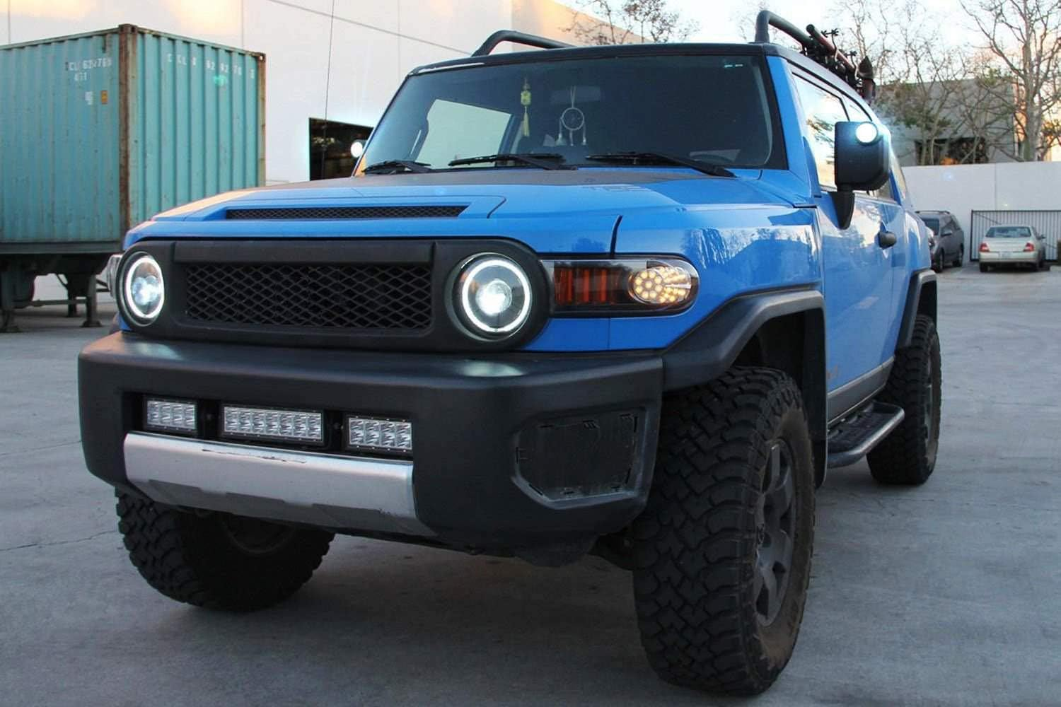 Ijdmtoy (2) Xenon White 4-SMD High Power LED Side Mirror Replacement Bulbs for 2007-2014 Toyota FJ Cruiser image number 1