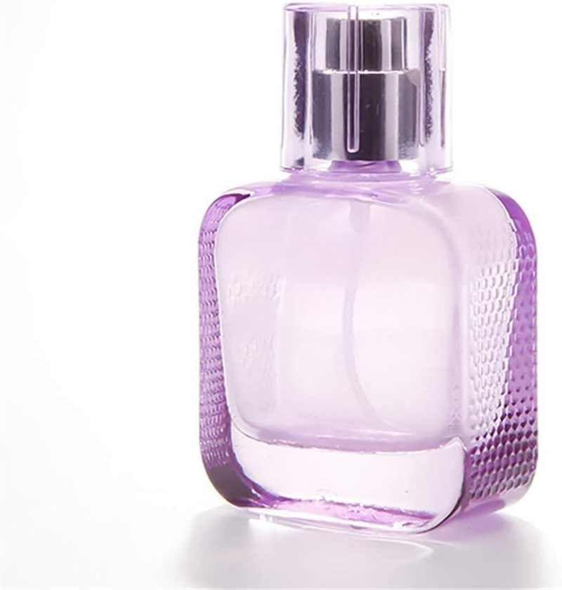 Portable Refillable 4 Pcs 30ML Square Perfume Atomizer Spray Bottles Purple image number 1