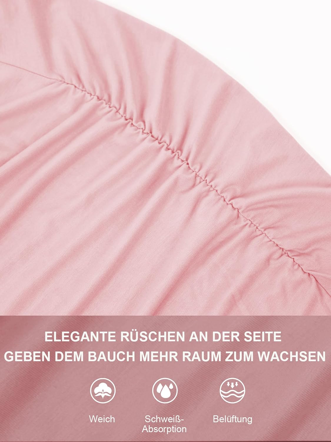 Love2Mi Women'S Nursing Shirt Short Sleeve Maternity Shirt Maternity Fashion V-Neck Pregnant Nursing Tops image number 5