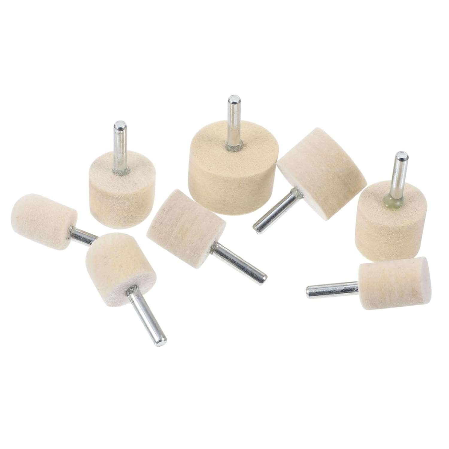 Didiseaon 8Pcs Nail Polishing Pad Assortment Kit Polishing Buffing Wheel Buffing Mop Kit Nail Polisher Equipment image number 5