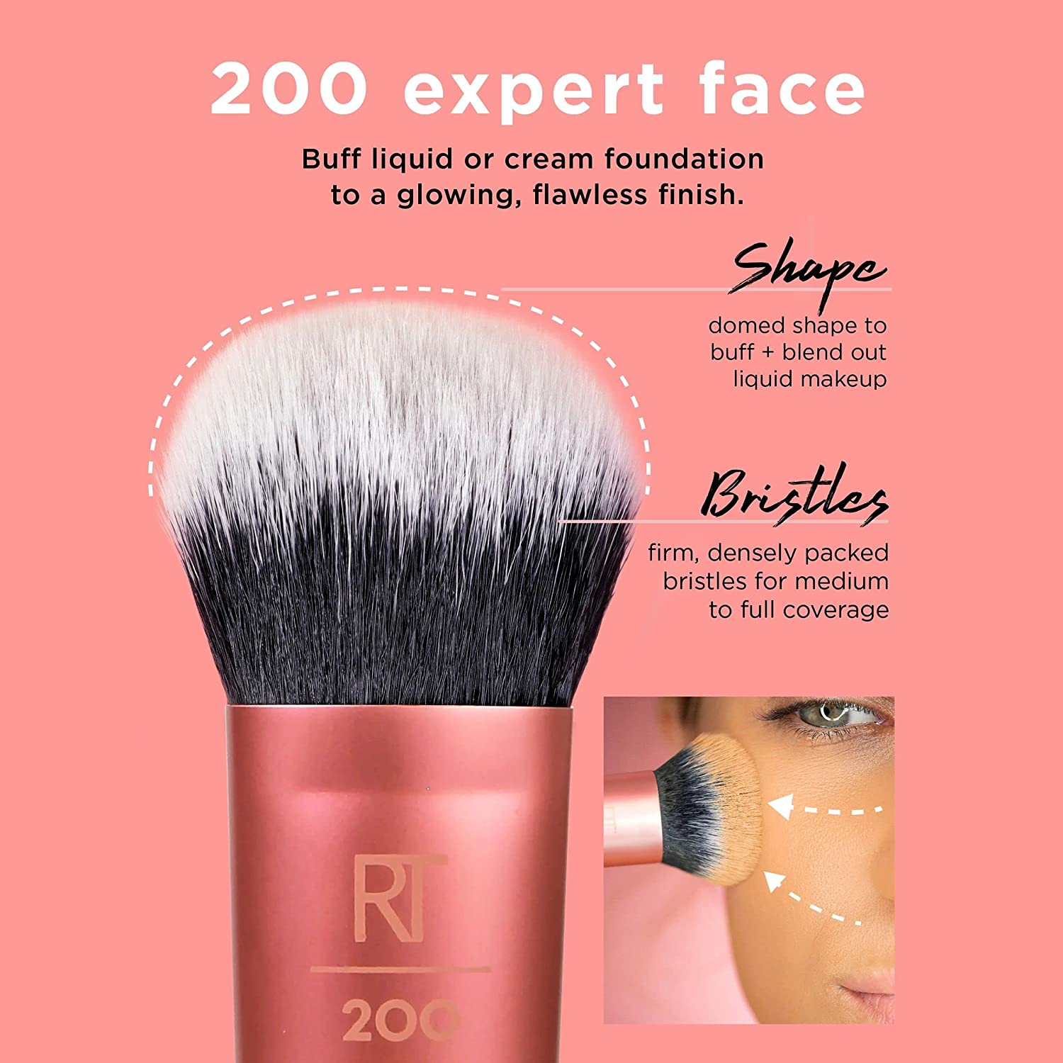 Real Techniques Base Expert Face Brush image number 3