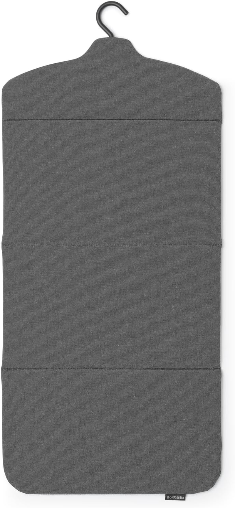 Brabantia - Foldable Steam Board - for High Pressure Clothes Steaming - Solid Heat Resistant Surface - Versatile Hanging Hook - Easier Steaming with Handheld Steamers - 40 X 85 Cm - Pepper Black image number 4