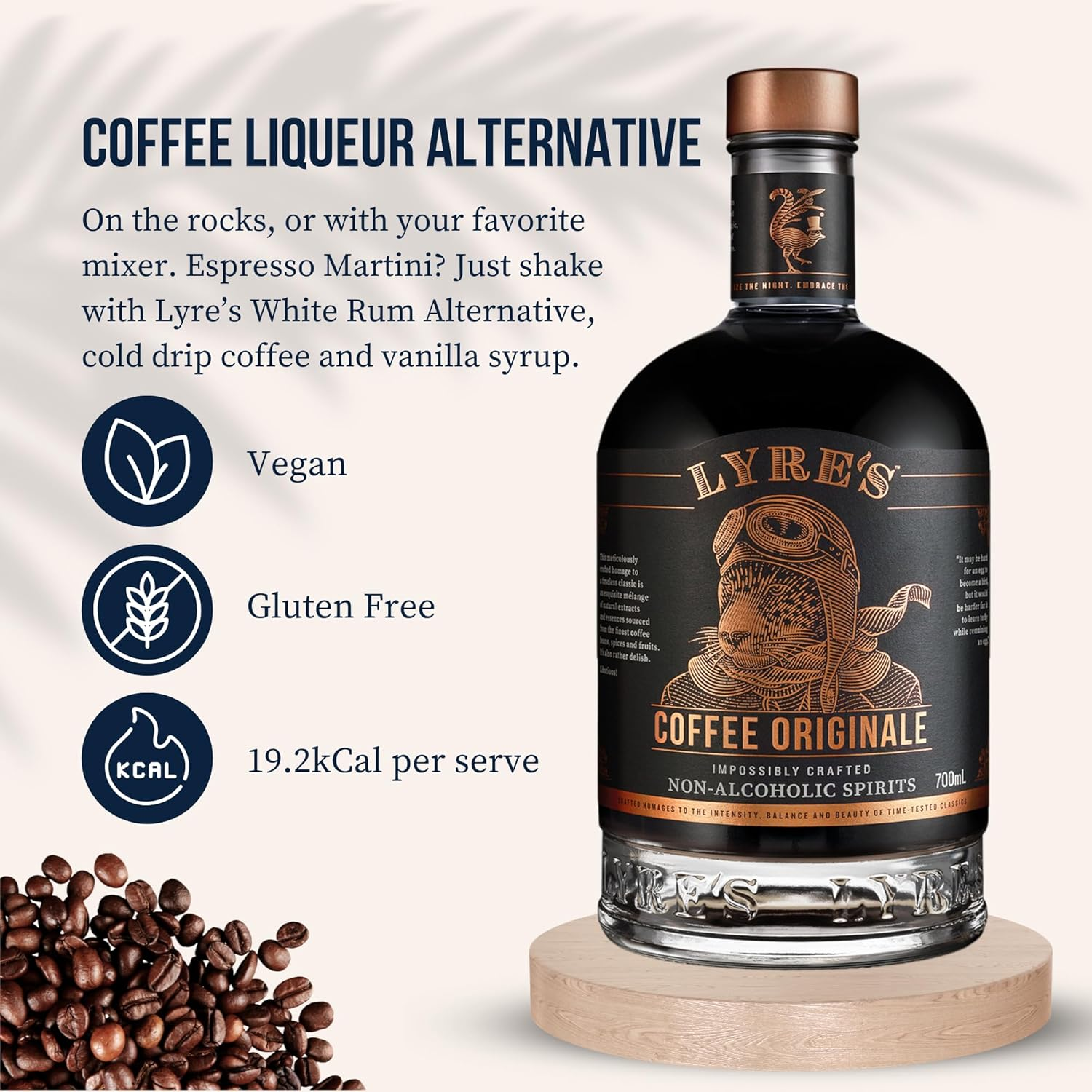 Lyre'S Coffee Originale Non-Alcoholic Spirit - Coffee 'Liqueur' Style | Award Winning | 700Ml image number 4