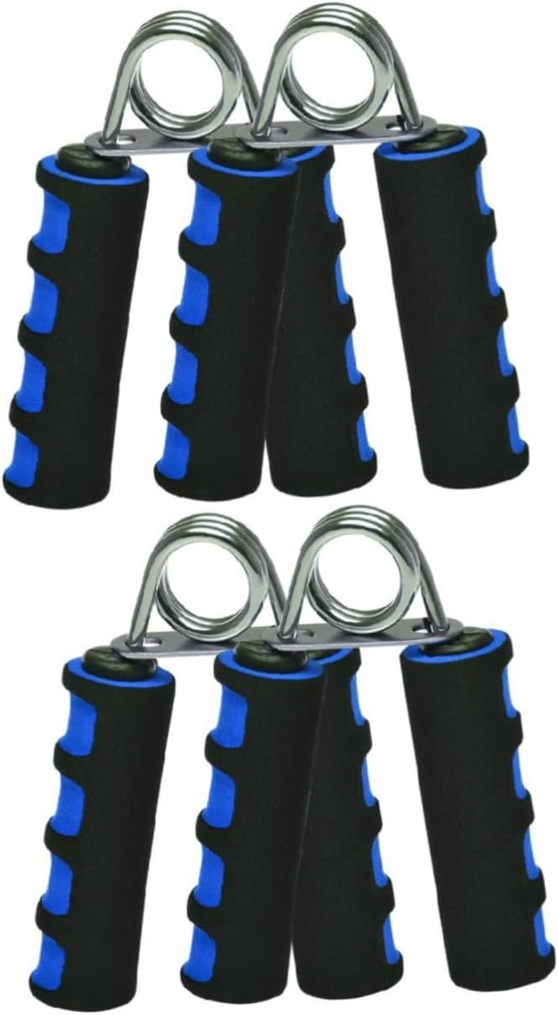 Toddmomy 2Pcs Pair Hand Grip Steel Grippers Forearm Wrist Heavy Strength Exercise Hand Grippers for Men for Gym Workouts and Arm Exercise image number 1