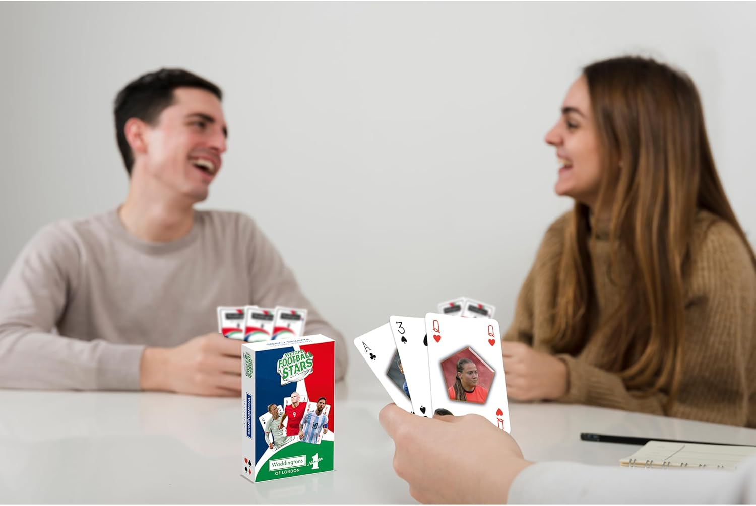 Waddingtons No. 1 of London World Football Stars Playing Cards - Playing Card Deck Full of Soccer Stars image number 6