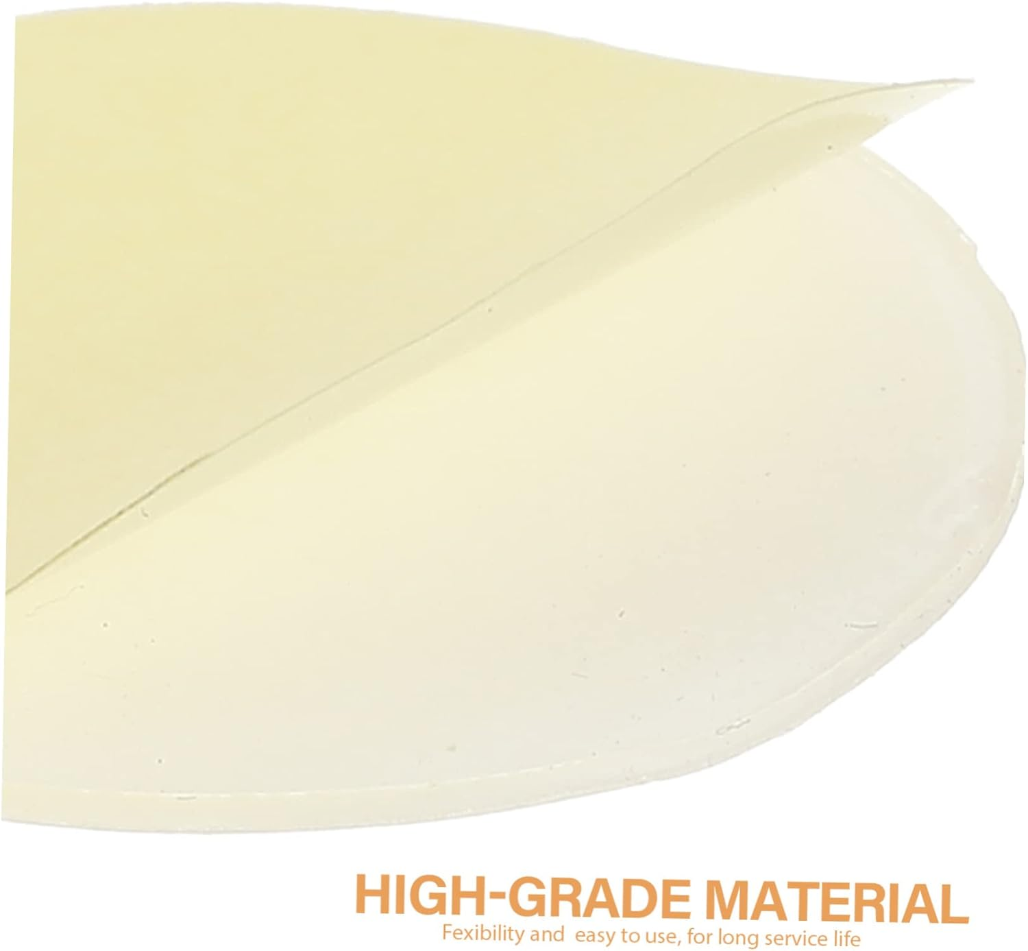 24Pcs Little Yellow Base Film Double Sided Tape Self Adhesive round Stickers for Home Car Office image number 6