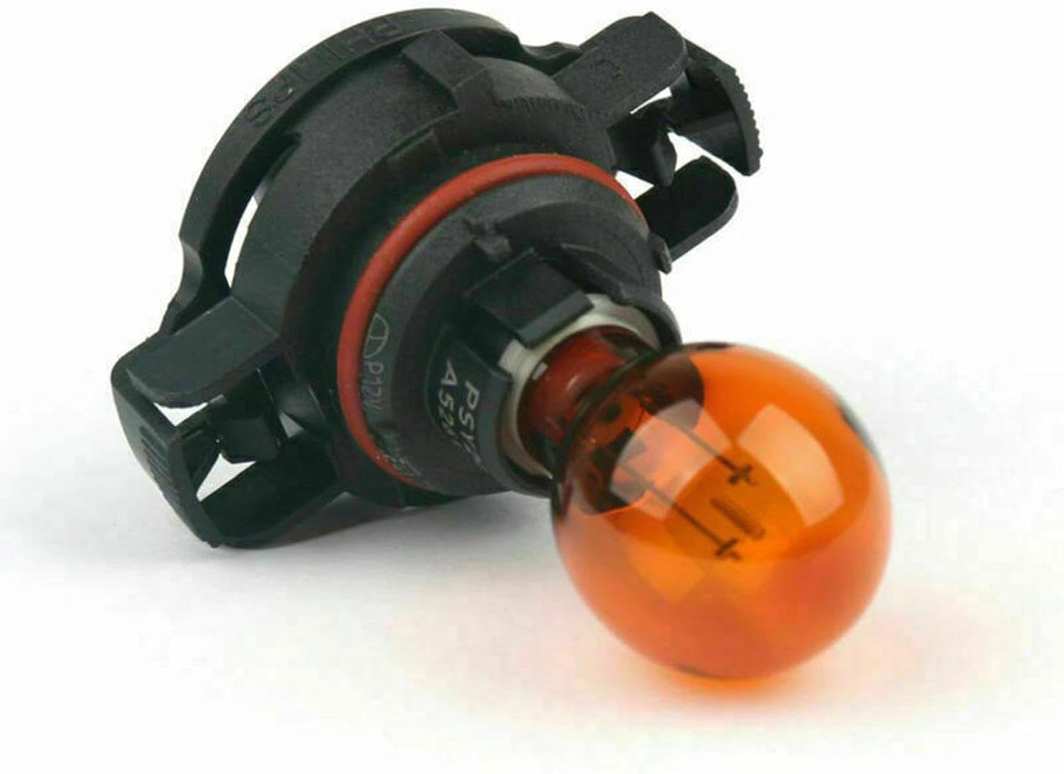 Motivetech Psy24W Front Turn Signal Light Bulb, Auto Component, Automotive Accessories Yellow Fog Light Bulb DC12V 24W for GTI C5 image number 1