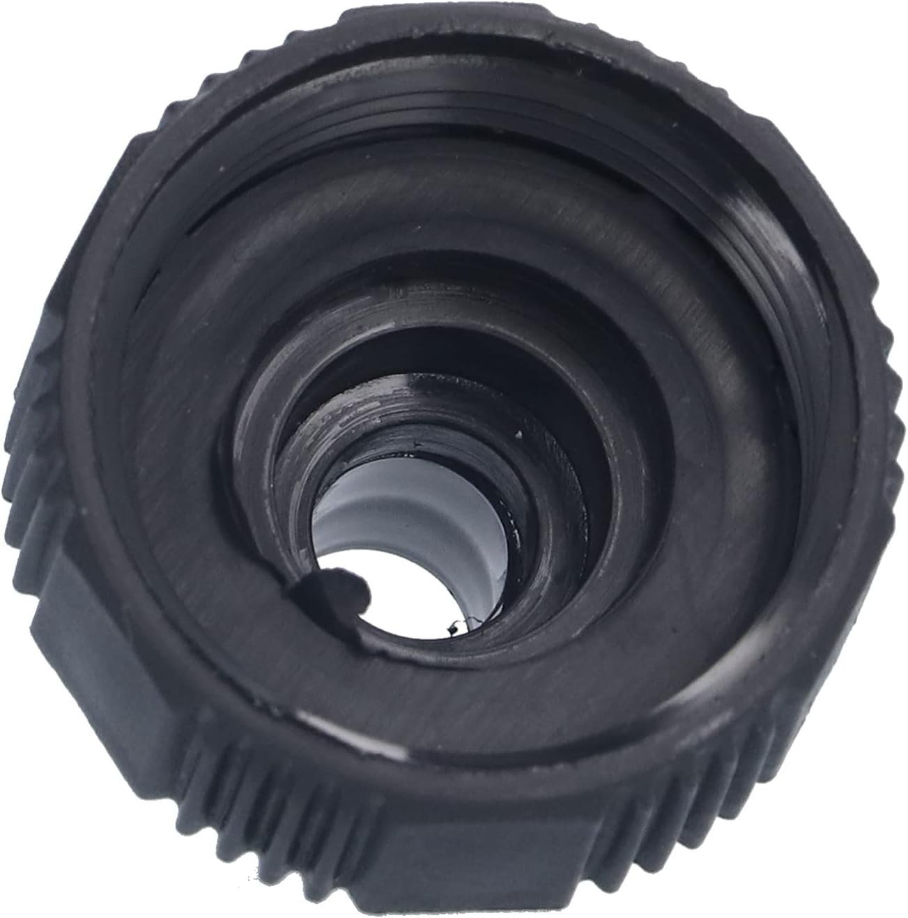 10Pcs Garden Hose Quick Connector Nipple,15Mm Thread Adapter Plastic Sealable Hose Connector for Sprinkler Spray Nozzle (1 Inch Internal Thread) image number 2