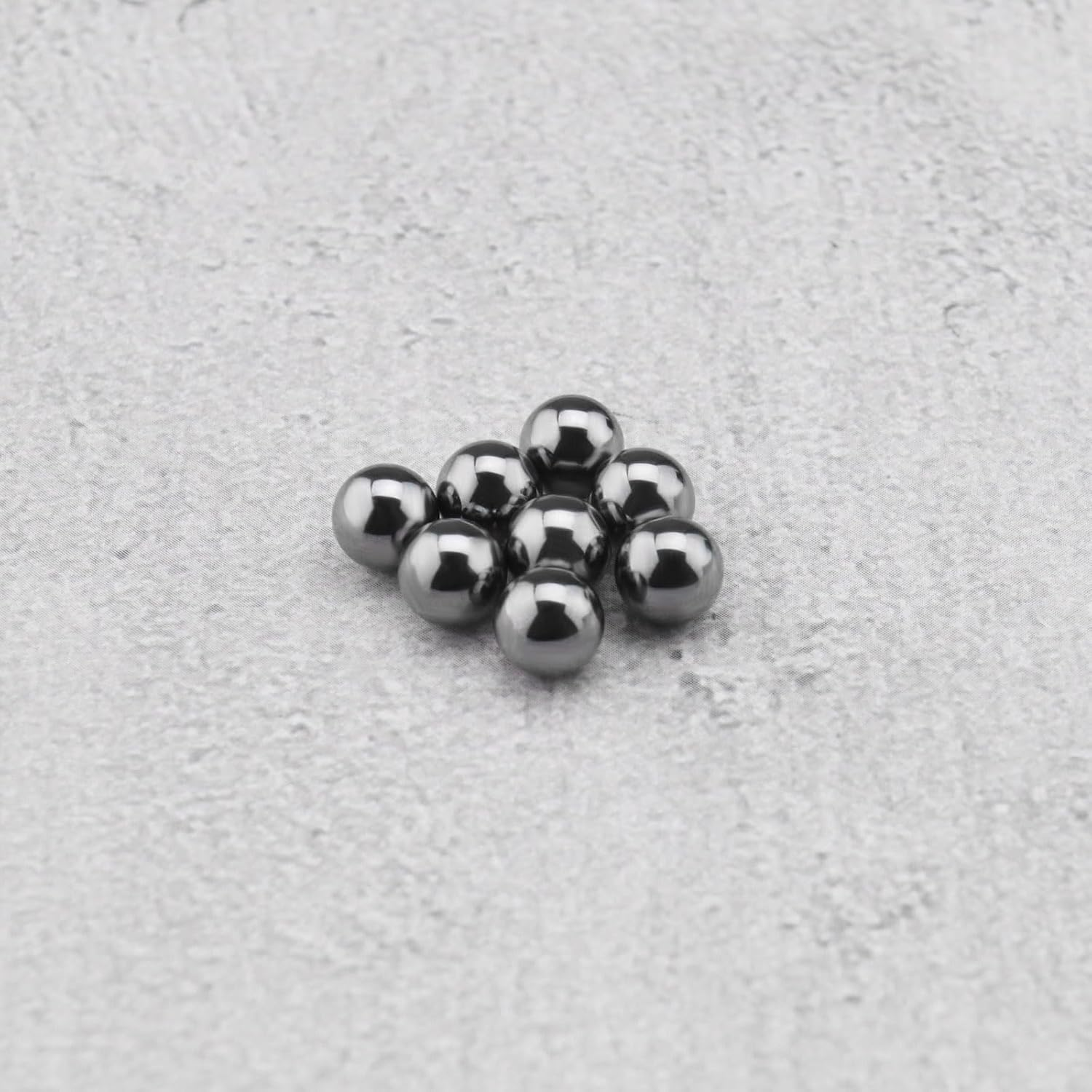 SING F LTD 100Pcs Ball Bearings for Bike Bearing Steel Material Solid Steel Small Size Abrasion Resistance Non-Magnetic Used for Ball Bearings Door Locks Machinery Ball Bearings image number 1