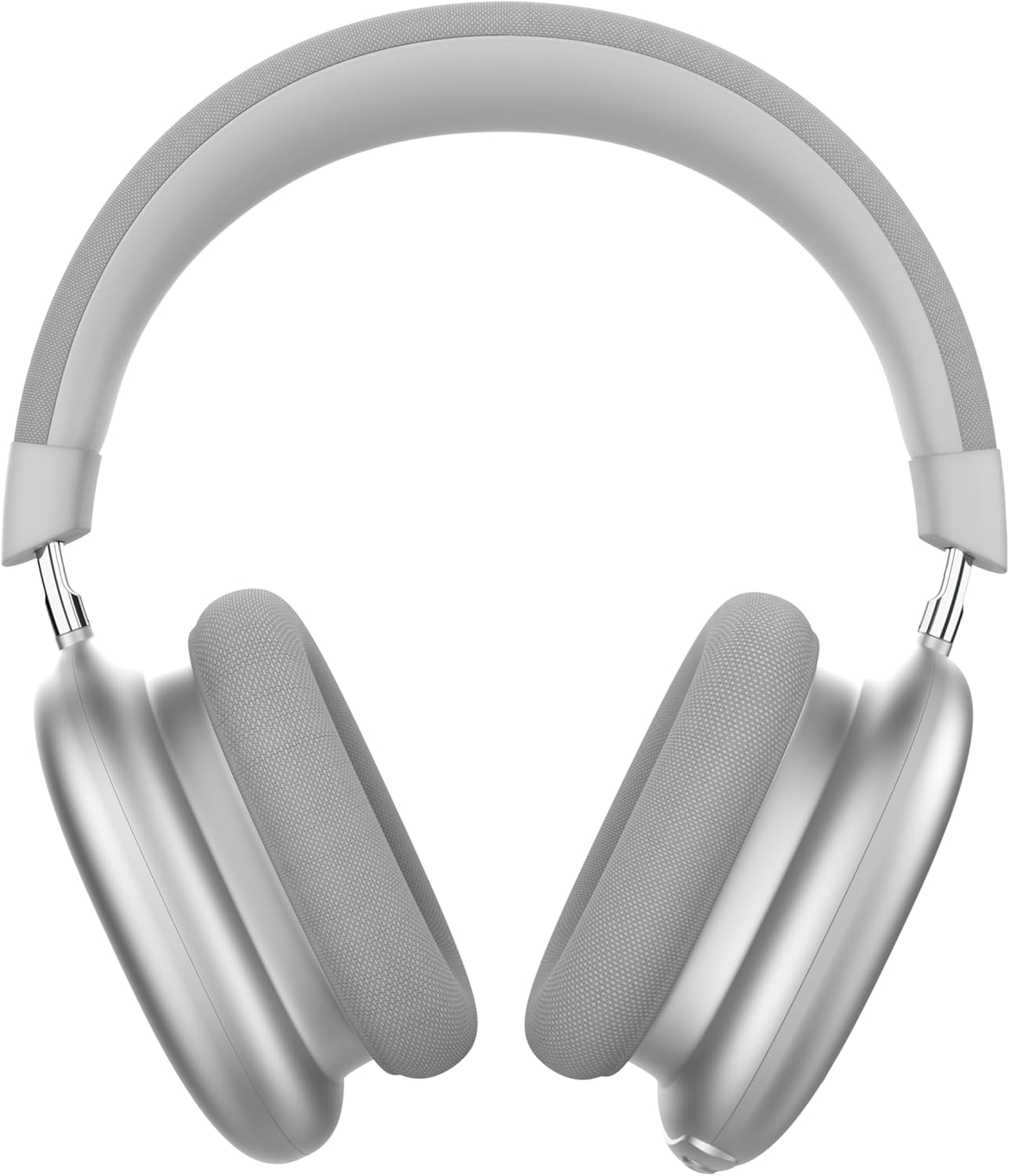 T'Nb Bounce Max Wireless Over-Ear Headphones, New Version, Comfortable and Comprehensive, with Bluetooth Connection, Stereo Sound with Built-In Microphone, Battery Life up to 50 Hours - Silver image number 1