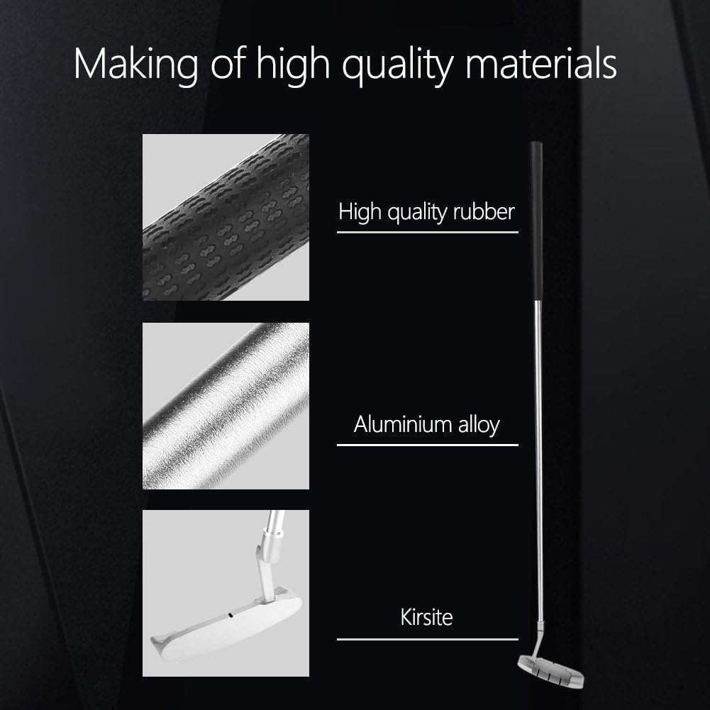 Golf Putting Kit, Portable Golf Putter Set Kit with Putter, 2 Pcs Balls, Bag for Travel Indoor Golf Putting Practice image number 4