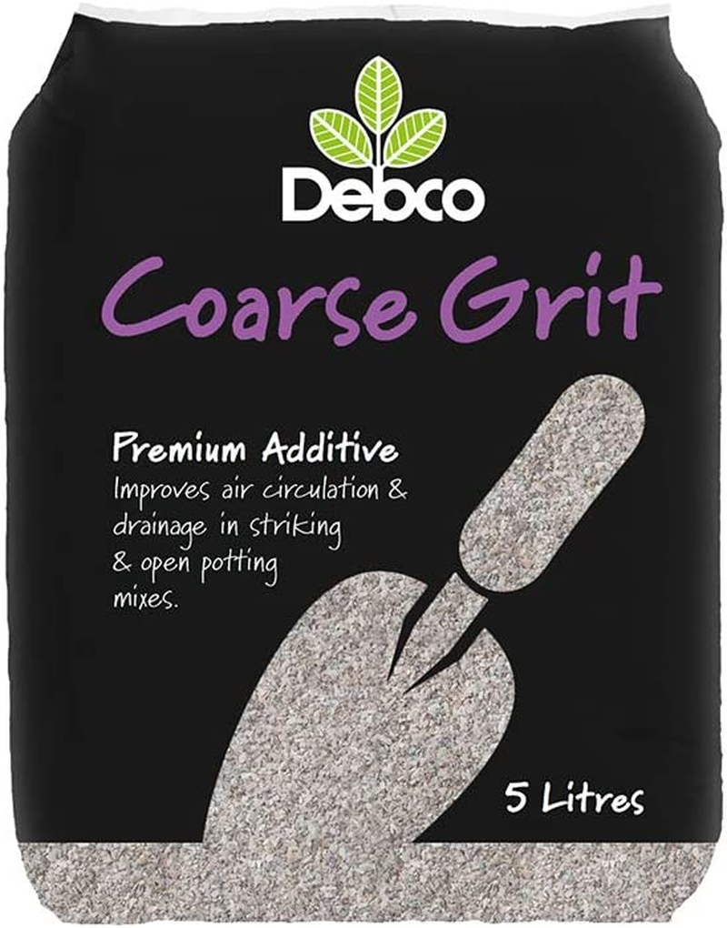 Debco Coarse Grit for Potting Mixes 5L - Improves Air Circulation & Drainage - for Creating Own Mixes - Bonsai Mix & Open Cutting Mix image number 1