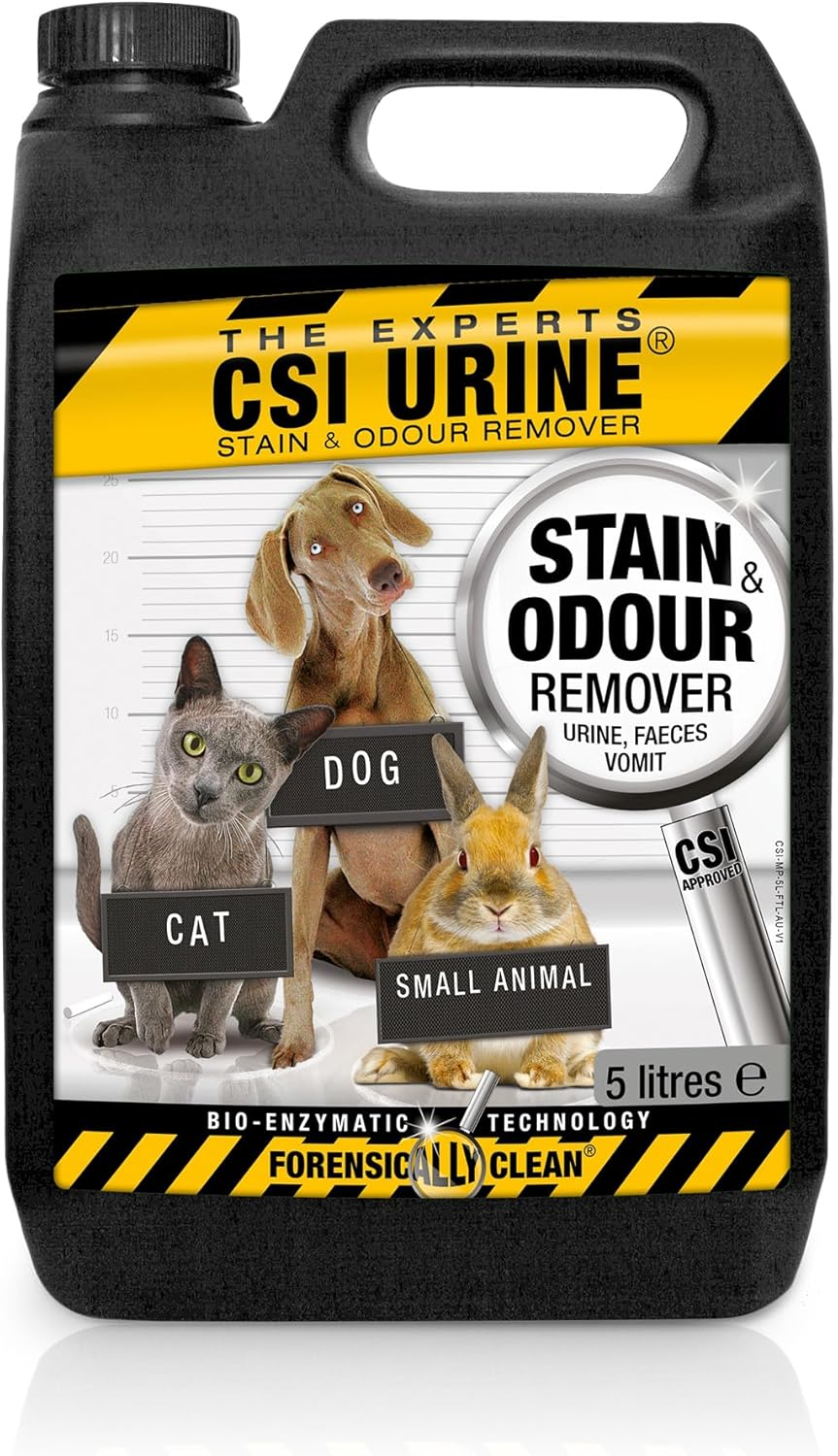 Dog Stain & Odour Remover, 150Ml, Bio-Active Enzyme Formula, Urine, Faeces & Vomit Cleaner, Eliminates Urea & Uric Acid Crystals, Prevents Remarking