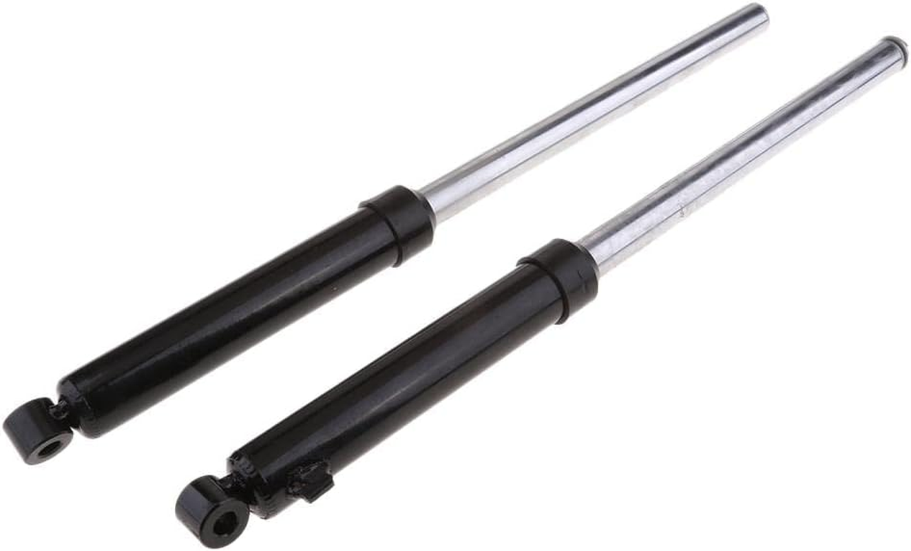 Generic 2 Pairs of Motorcycle Shock Absorbers Spare Parts for JR50, Rear + Front