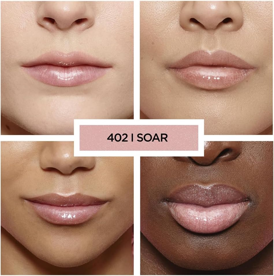 L'Or&eacute;al Paris, Lip Gloss, Hydrating & Intensely Plumping, Brilliant Signature Plumping Gloss, 402 I Soar image number 4