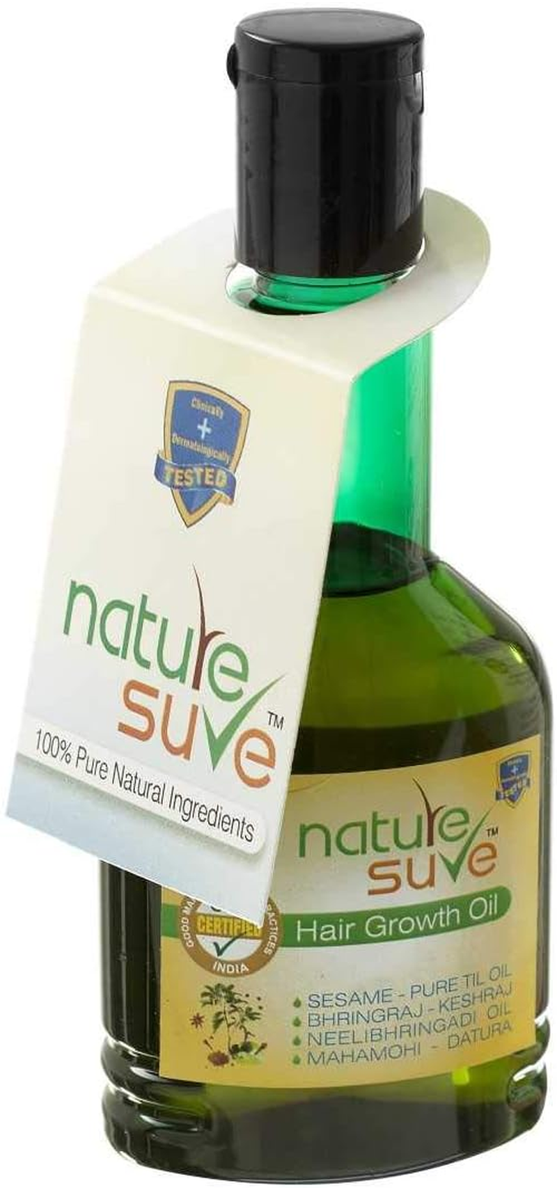 Nature Sure Combo Hair Oil 110Ml & Jonk Shampoo Hair Cleanser 300Ml for Men & Women image number 1