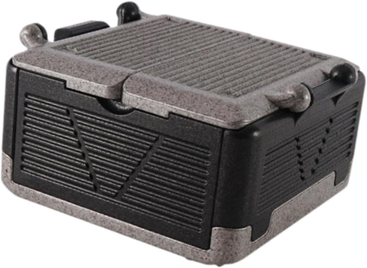 TENOL Food Thermal Box Foam Food Carrier Folding Keep Cold and Warm Storage Camping Cooler Insulated Ice Chest for Fishing Fishing image number 4