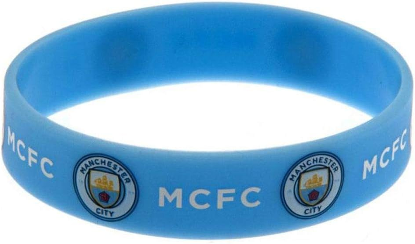 Manchester City FC Official Silicone Wristband image number 1