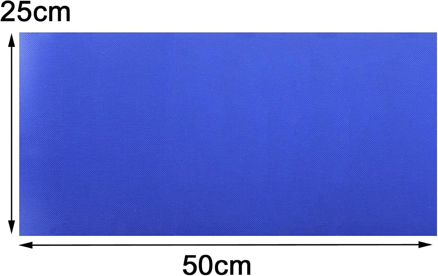 SPARES2GO Defrost Fridge Freezer Mat Durable Anti-Frost Fridge Shelf Drawer Liner (50Cm X 25Cm, Pack of 4) image number 2