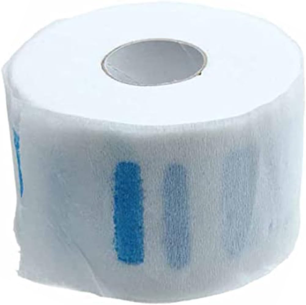 Salon Neck Paper, Disposable Neck Strips Disposable Hair Neck Protection Paper Broken Hair Preventing Salon Barber Paper, Salon Hairdressing Paper Tool image number 1