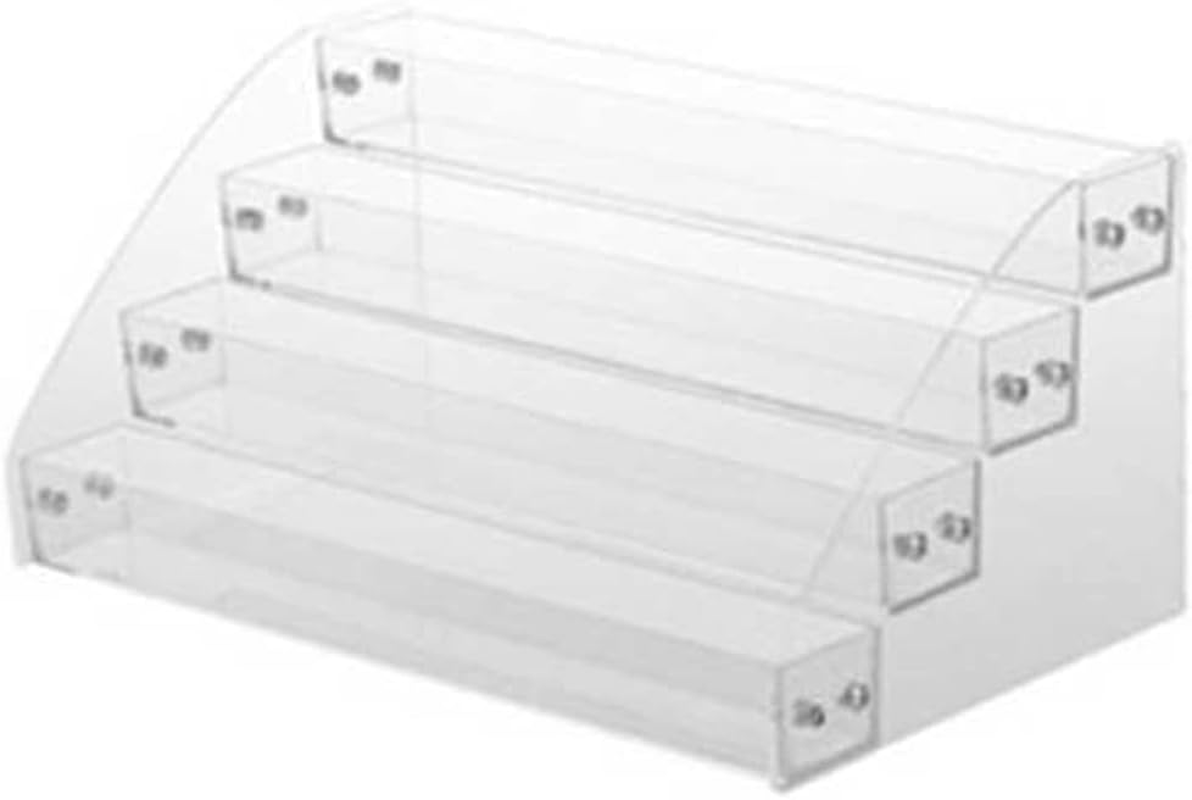 Nail Polish Display Rack - Multi-Layer Lip Sticker Organizer Acrylic,Nail Polish Holder Sunglasses Organizer Collection Display for Nail Polish, Lipstick, Jewelry, Eye