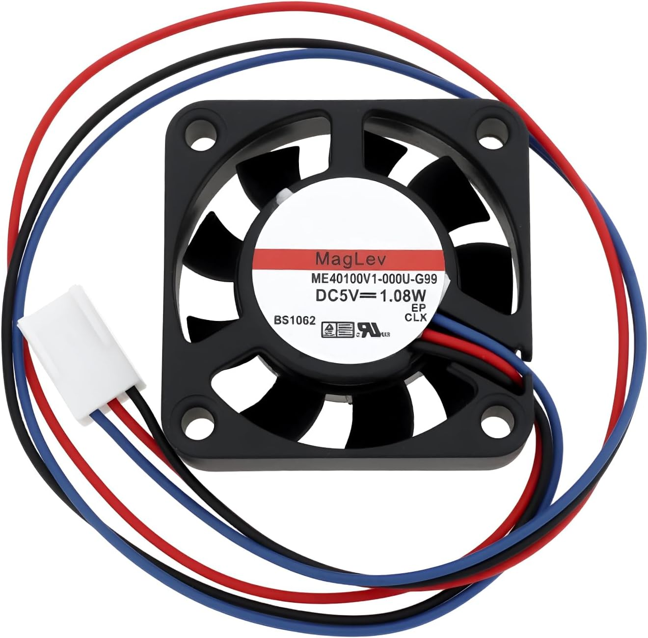 VGOL 3Pin Cooling Fan DC5V 1.08W ME40100V1-000U-G99 Suitable for Computer Server Auxiliary Cooling Small Electronic Equipment Cooling image number 6