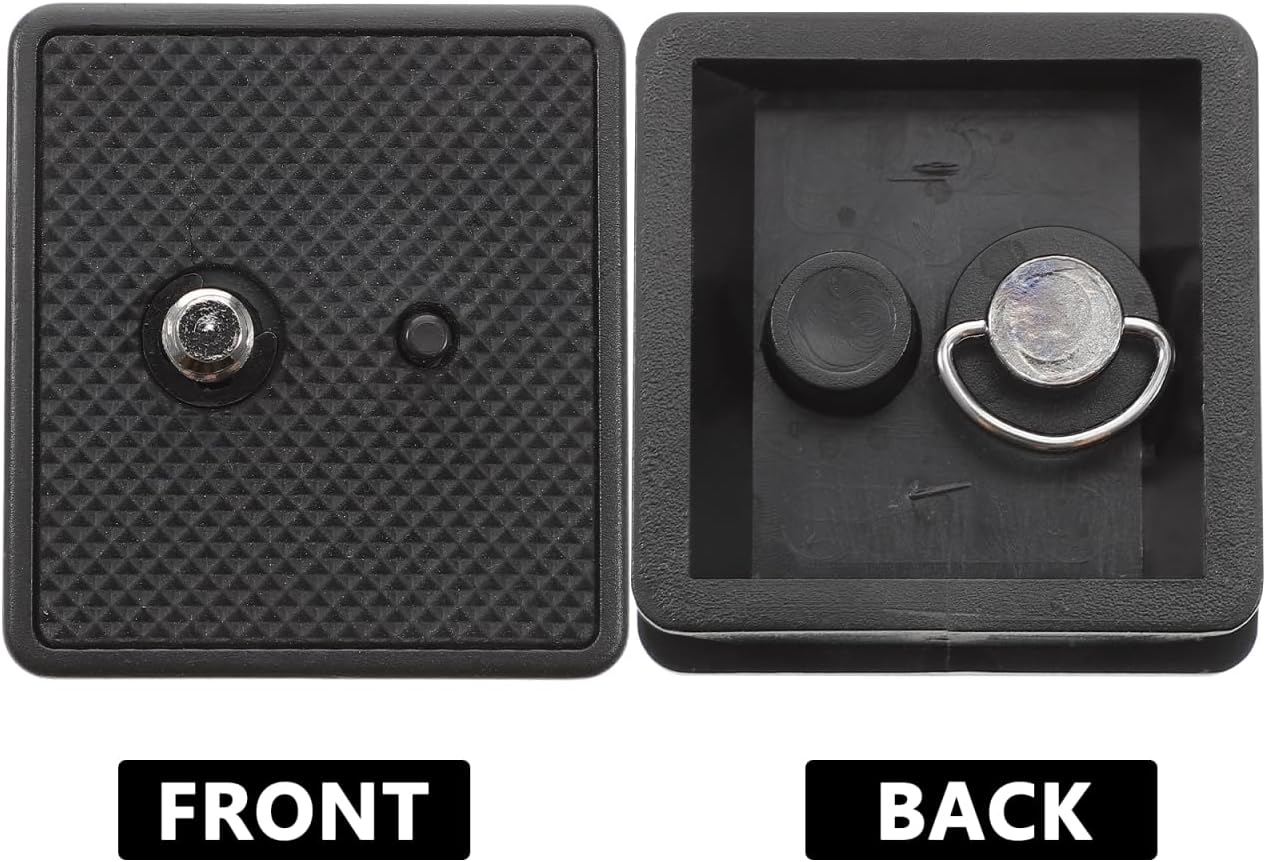 SUPVOX 41Mm Tripod Quick Release Plate Camera Mount Adapter with 1/4 Inch Screw Anti-Slip Abs and Metal Construction for DSLR and Camera Accessories image number 6