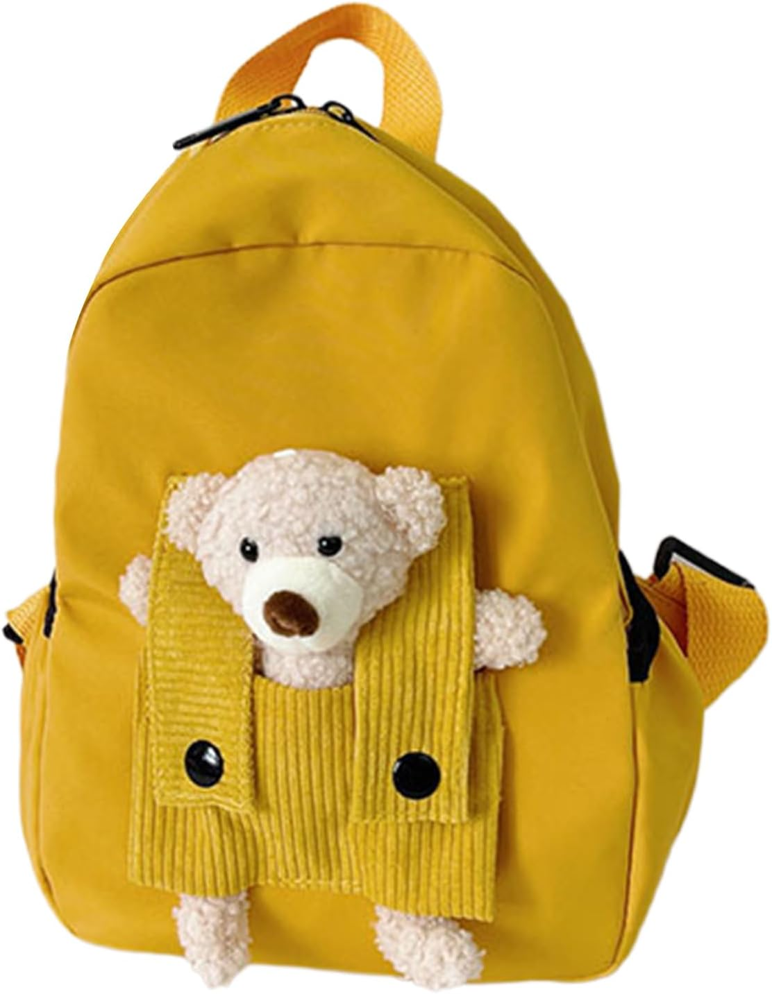 Bear Backpack | Kindergarten Backpack,3D Bear Design Spacious Interior Knapsack for Students Preschool Girls Boys Daily Commute Trips Camping