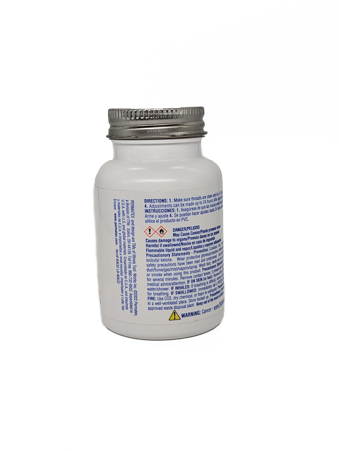 Permatex 80632 Thread Sealant with PTFE, 4 Oz. image number 1