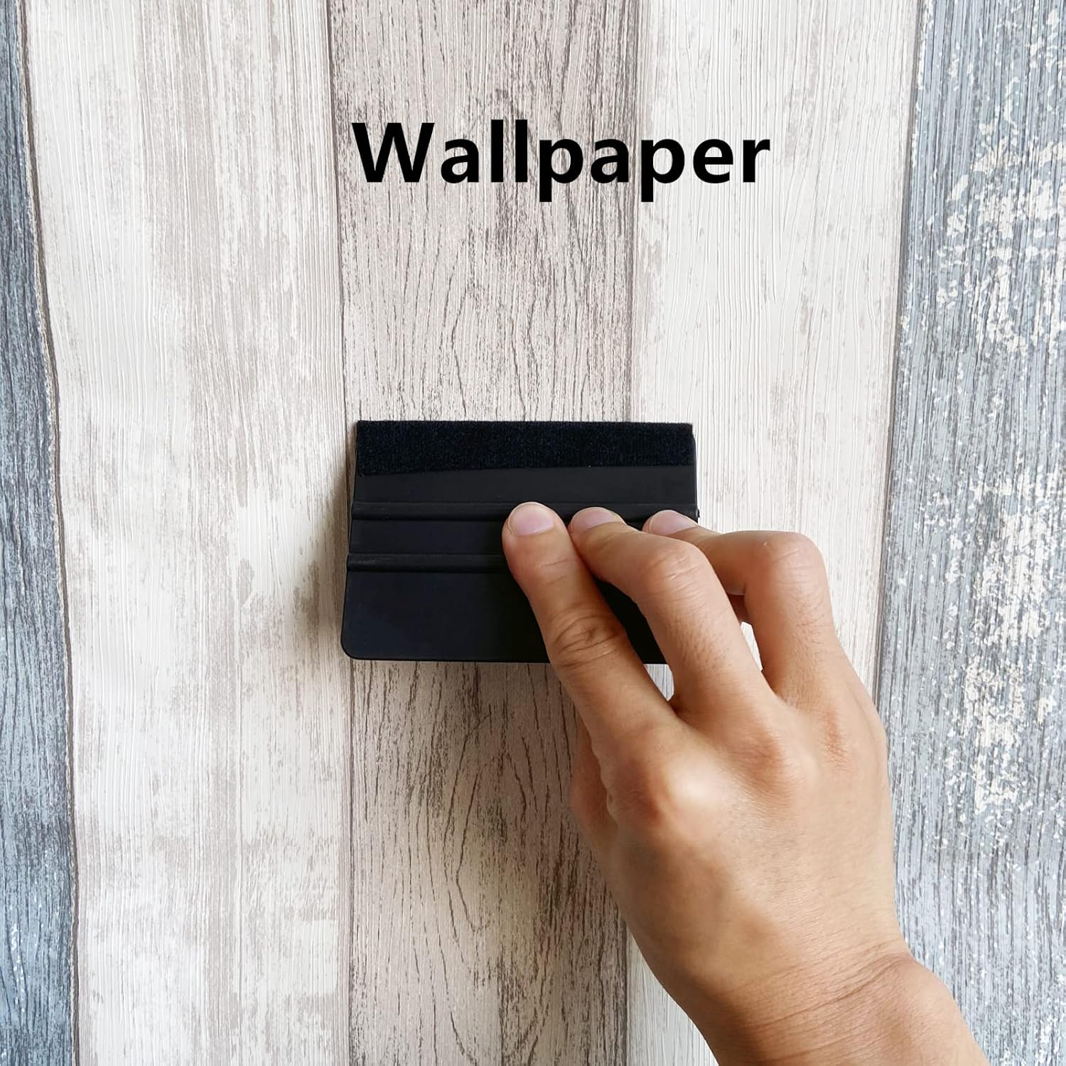 Umaki 20Piece Vinyl Wrap Squeegee Decal Applicator Car Tint Film Scraper with Microfiber Felt, Scratchless Plastic Squeegee for Craft Adhesive Vinyl, Vinyl Film Wrap Automotive Graphic,Black