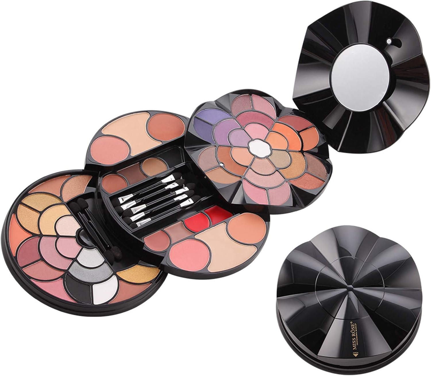 Fantasyday 54 Colours Multifunctional Exquisite Cosmetic Gift Set Makeup Kit for Face, Eyes and Lips - Makeup Palettes Vanity Case with Eyeshadow Palette, Lipstick, Blush, Mascara