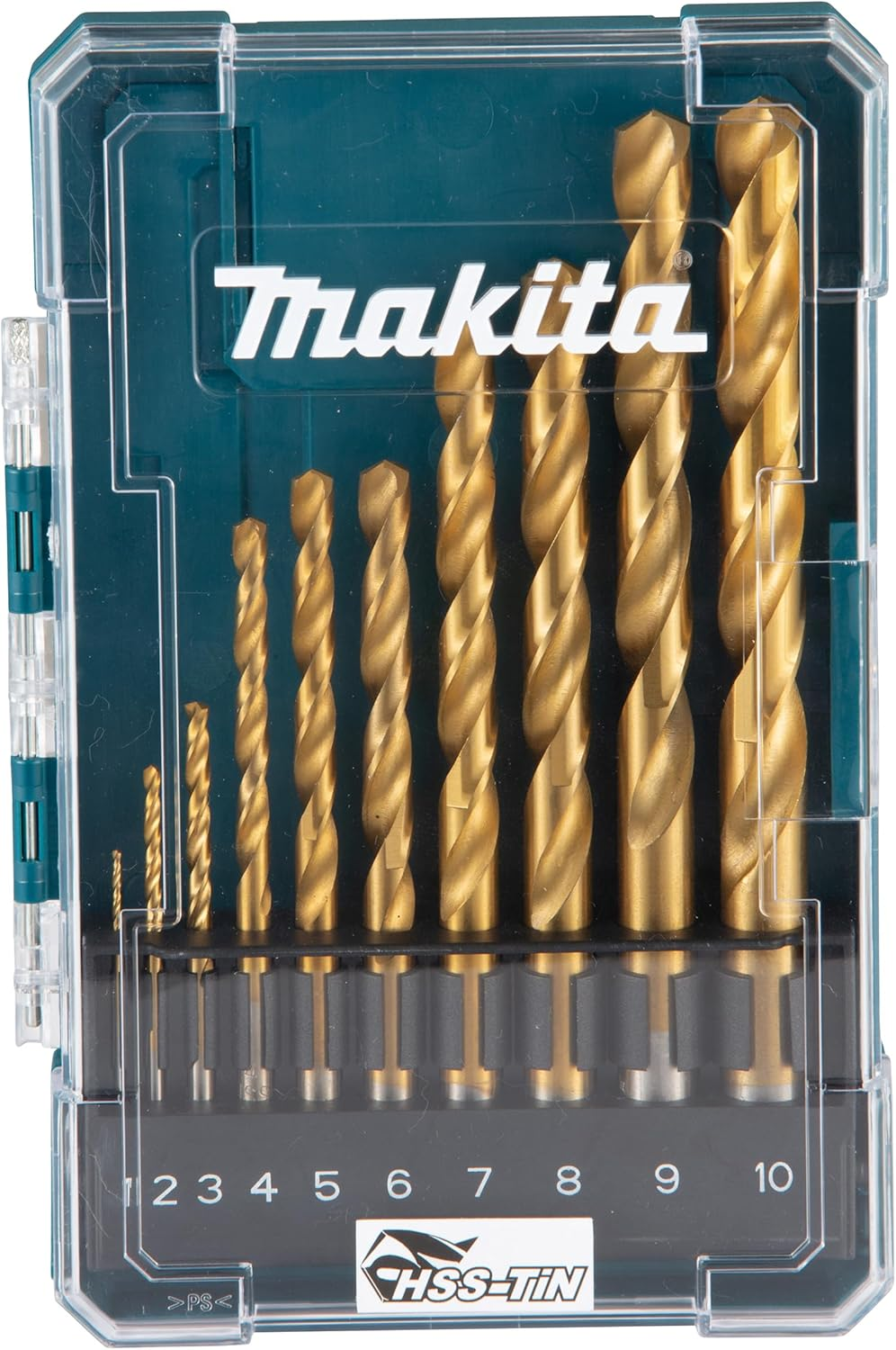 Makita D-72849 HSS TIN Drill Bit Eco Set 10 Piece image number 4